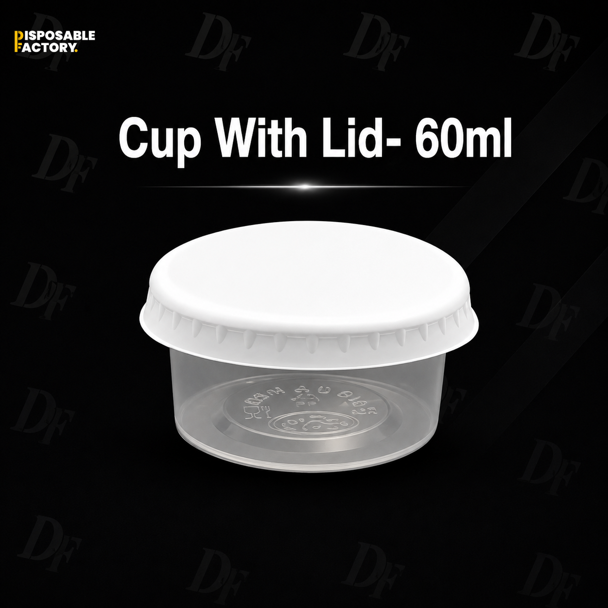 Cup With Lid- 60ml