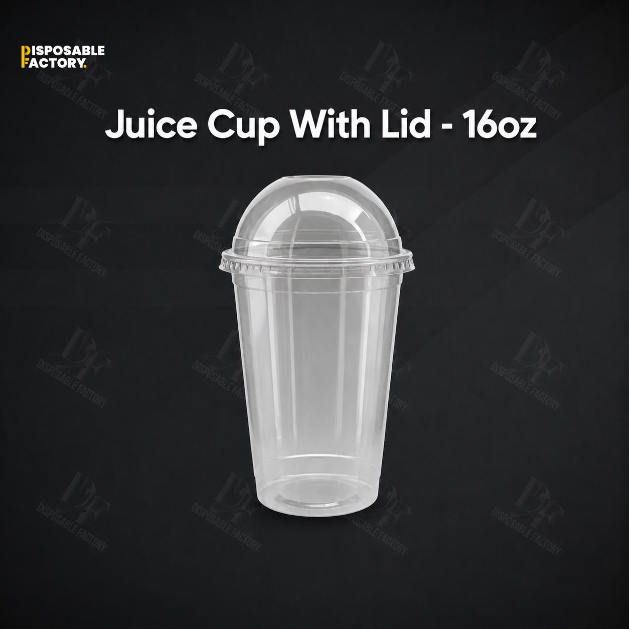Juice cup with lid – 16oz