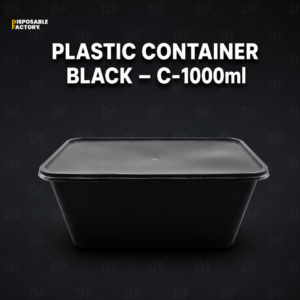 Plastic Container Black-C-1000ml (1)