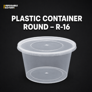 Plastic Container Round – R-16
