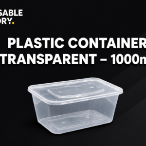 Plastic Container Transparent 1000ml
