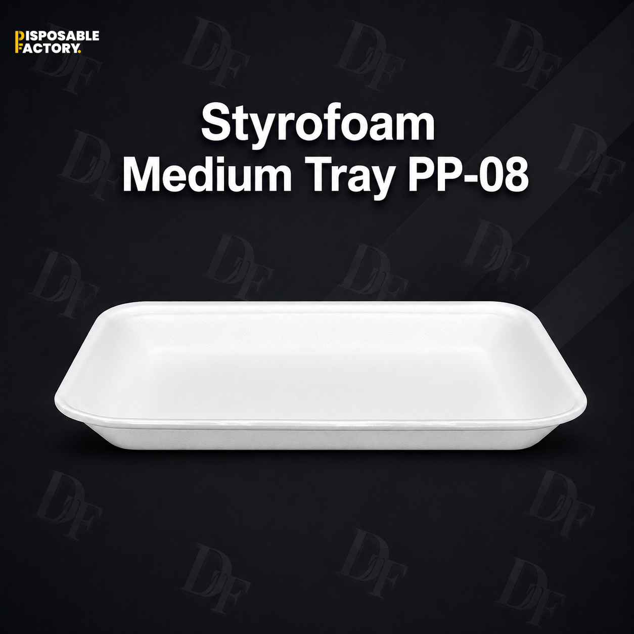Styrofoam Medium Tray PP-08