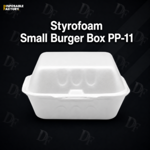 Styrofoam Small Burger Box PP-11