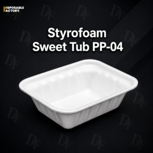 Styrofoam Sweet Tub PP-04