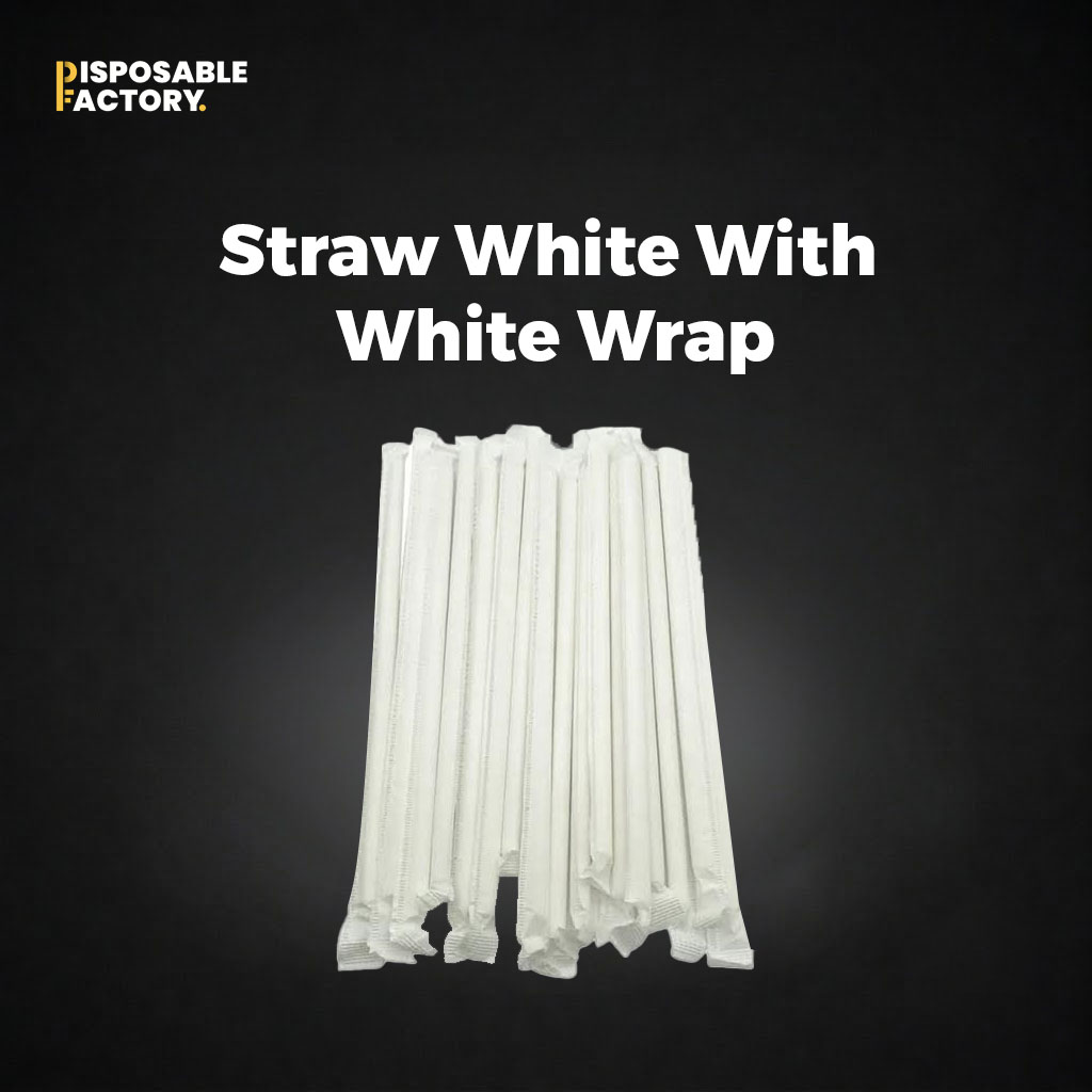Straw White With White Strap